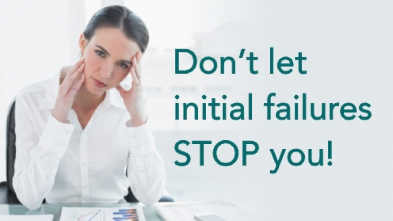 Women Entrepreneurs - Don't let failures stop you