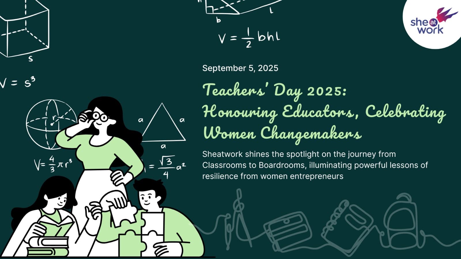 Teachers’ Day 2025: Honouring Educators, Celebrating Women Changemakers