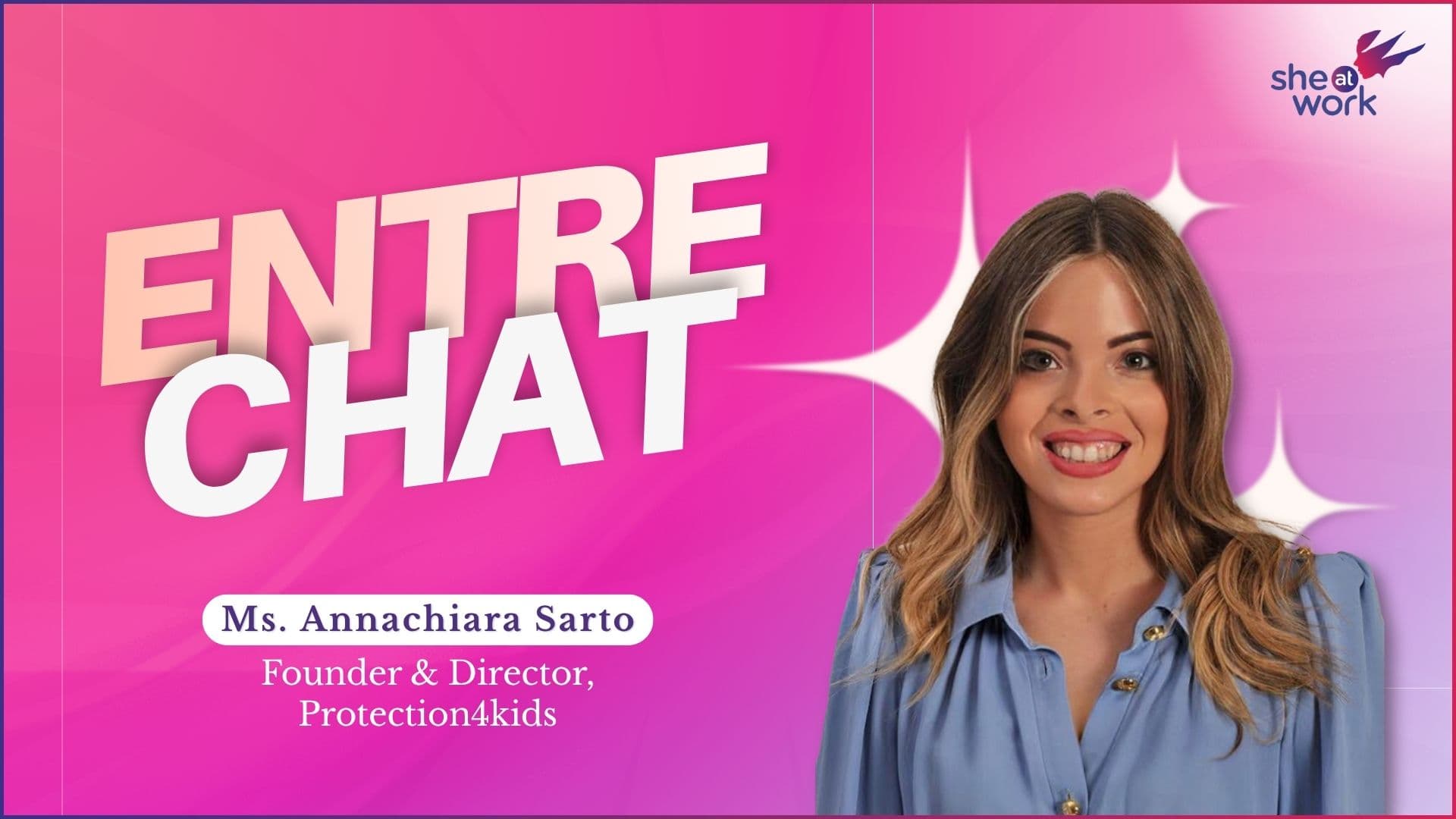 EntreChat with Ms. Annachiara Sarto